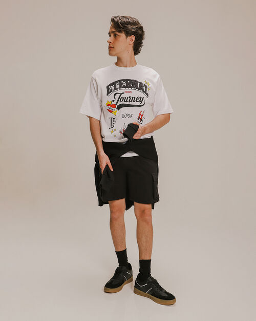 Playera Manga Corta Blanca